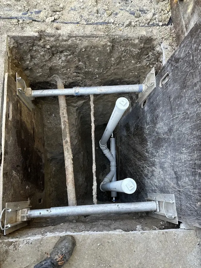 Experienced plumber completing Gas Line Repair work in Buckhead